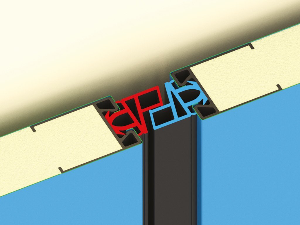 Резиновый уплотнитель шиповой для герметизации вертикальных стыков панелей Омск